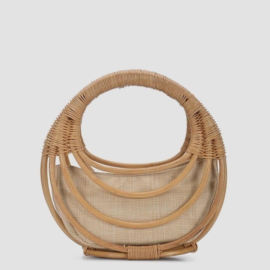 Antik Kraft Solana Bamboo Straw Satchel