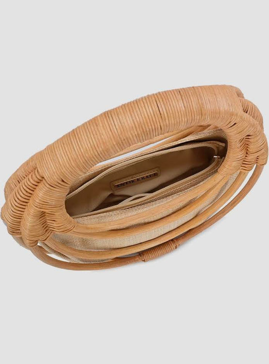 Antik Kraft Solana Bamboo Straw Satchel
