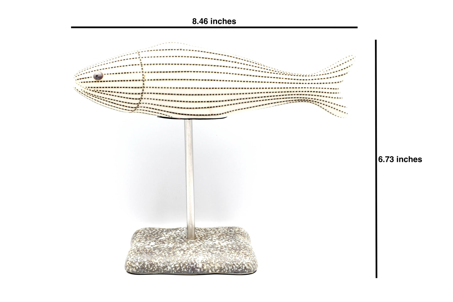 Ceramic Fish Sculpture