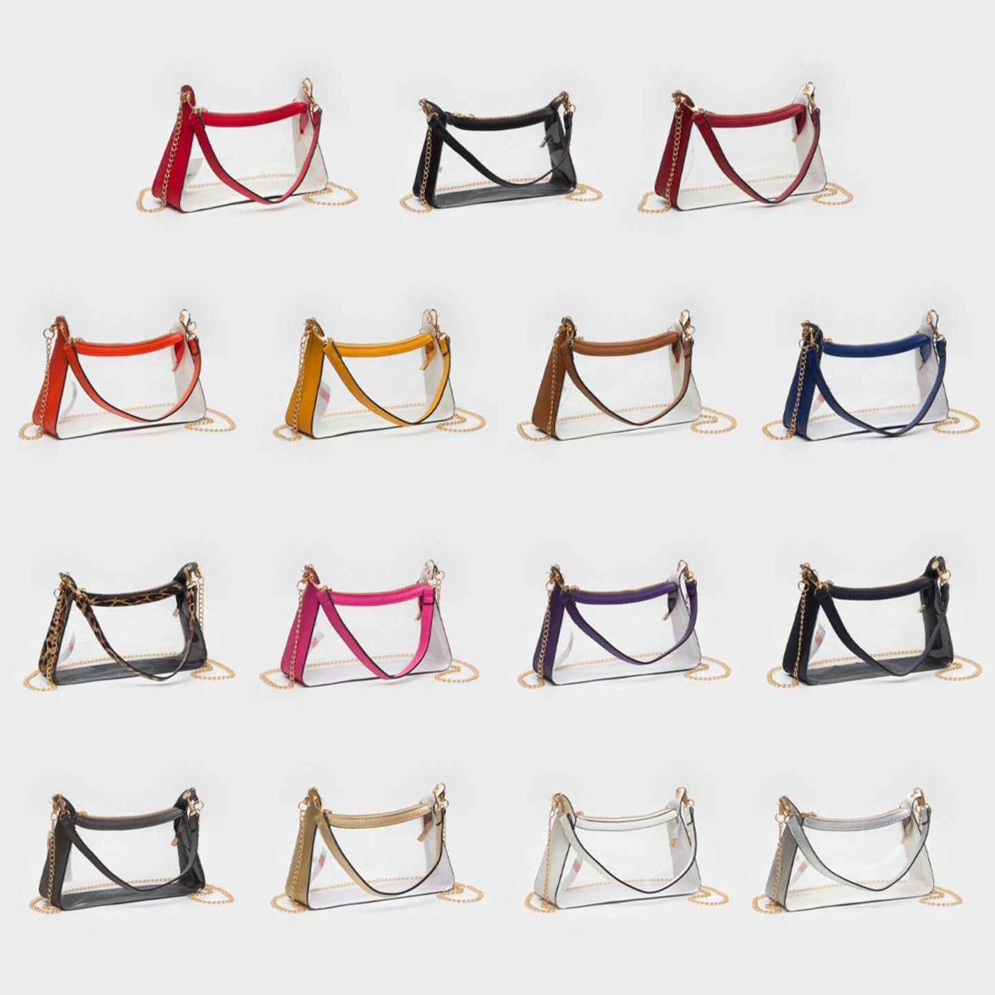 The Marilyn Clear Satchel Bag