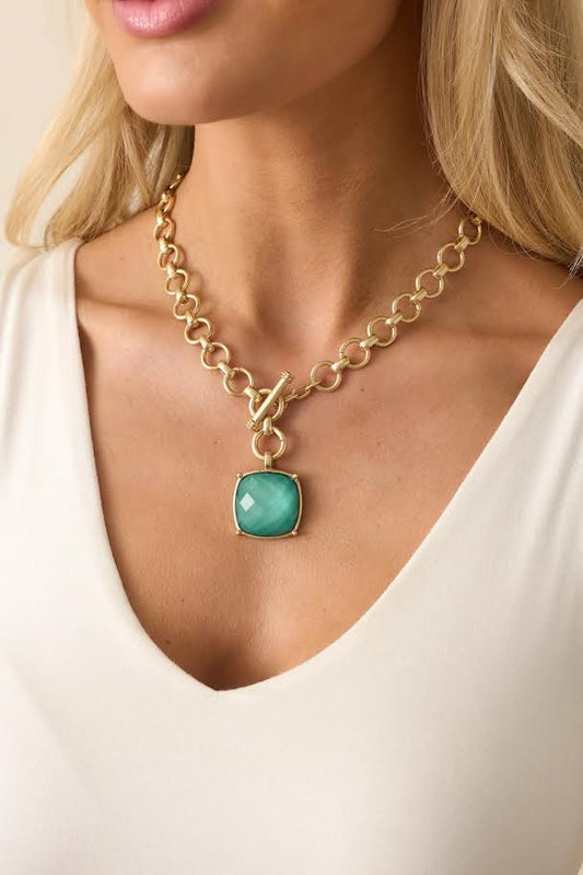 Crystal Coast Blue Necklace