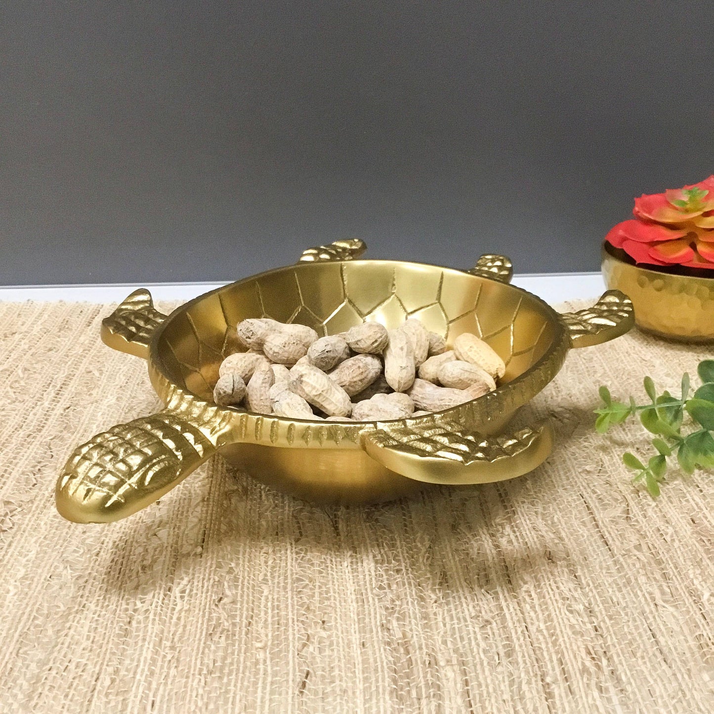 Golden Sea Turtle Bowl