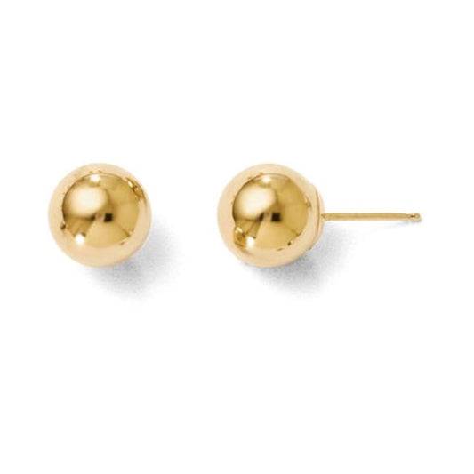 Gold Stud Earrings