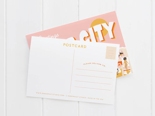 Morehead City Coastal Town Postcard