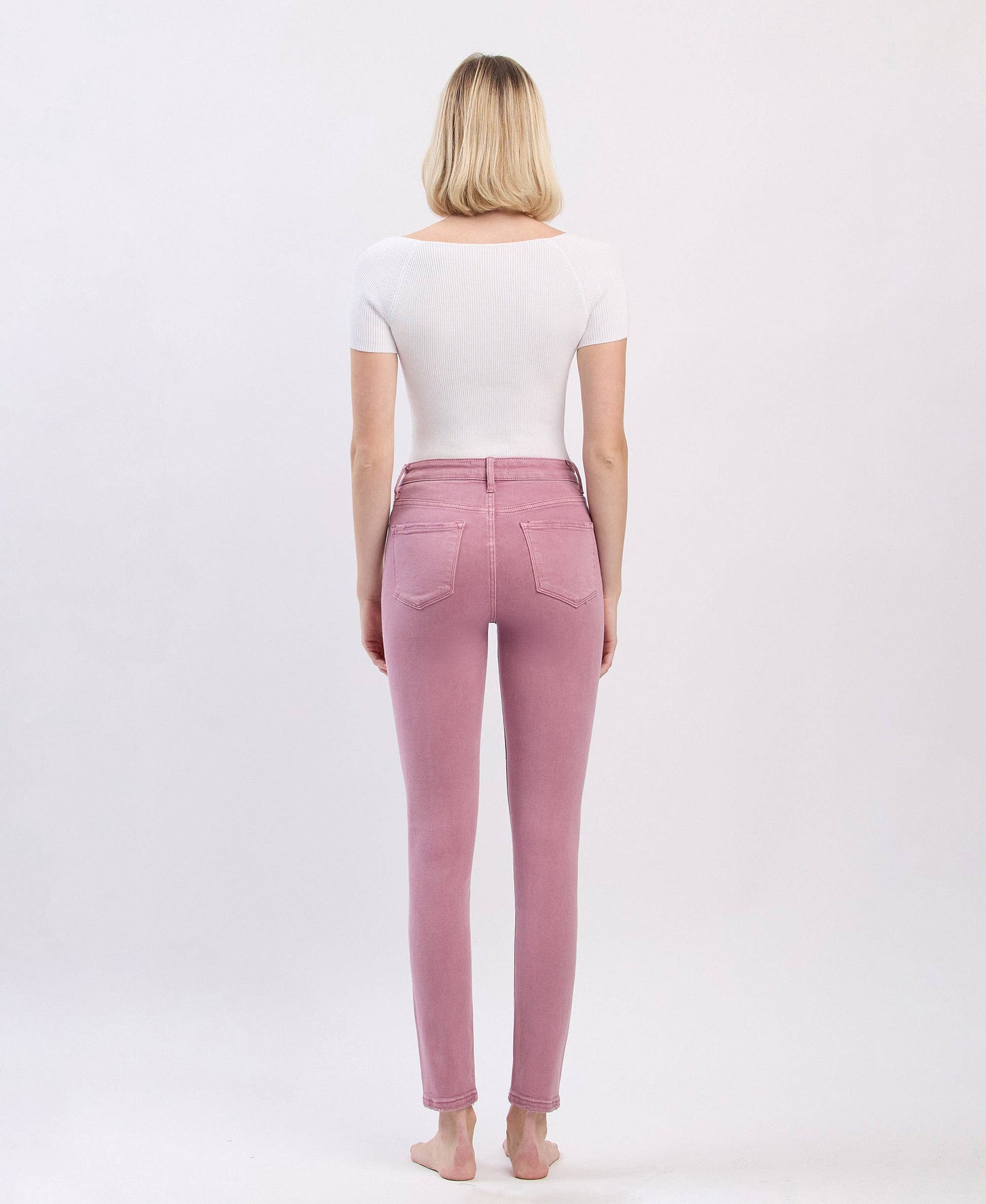 High Rise Skinny Ankle Jeans