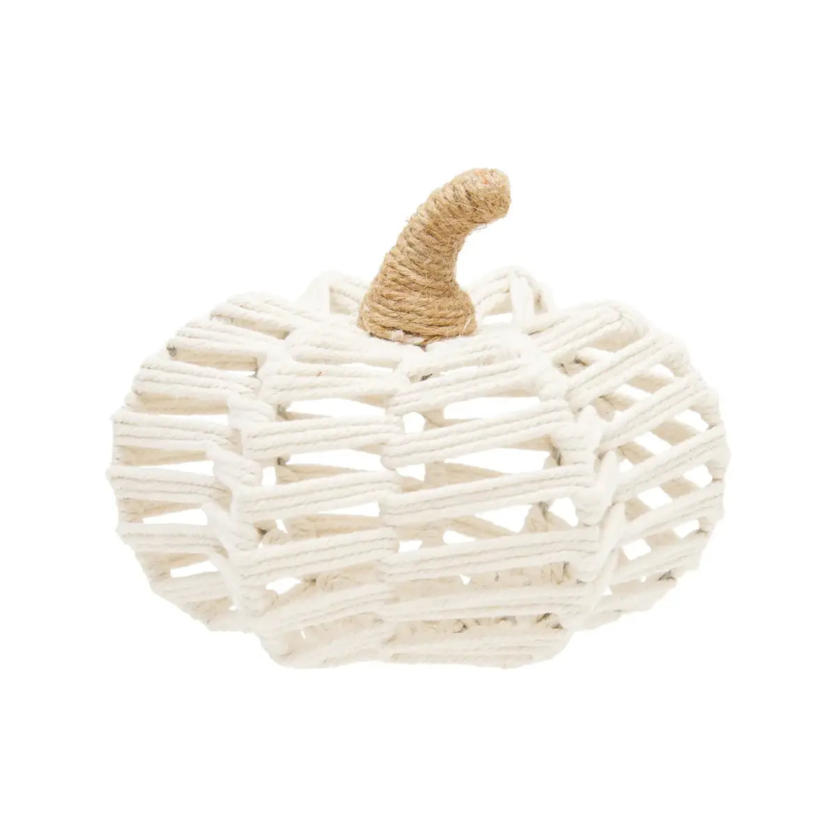 Woven Jute Pumpkin Decoration