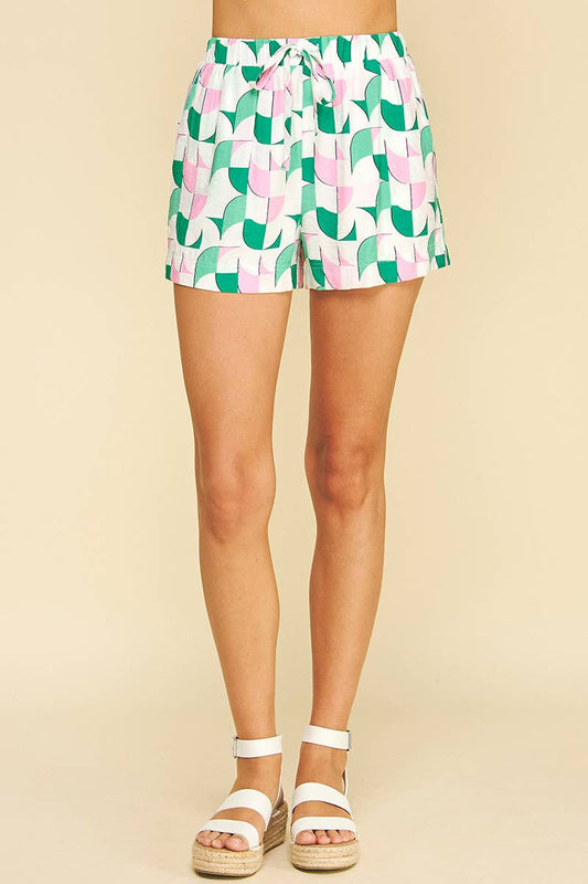 Printed Woven Shorts