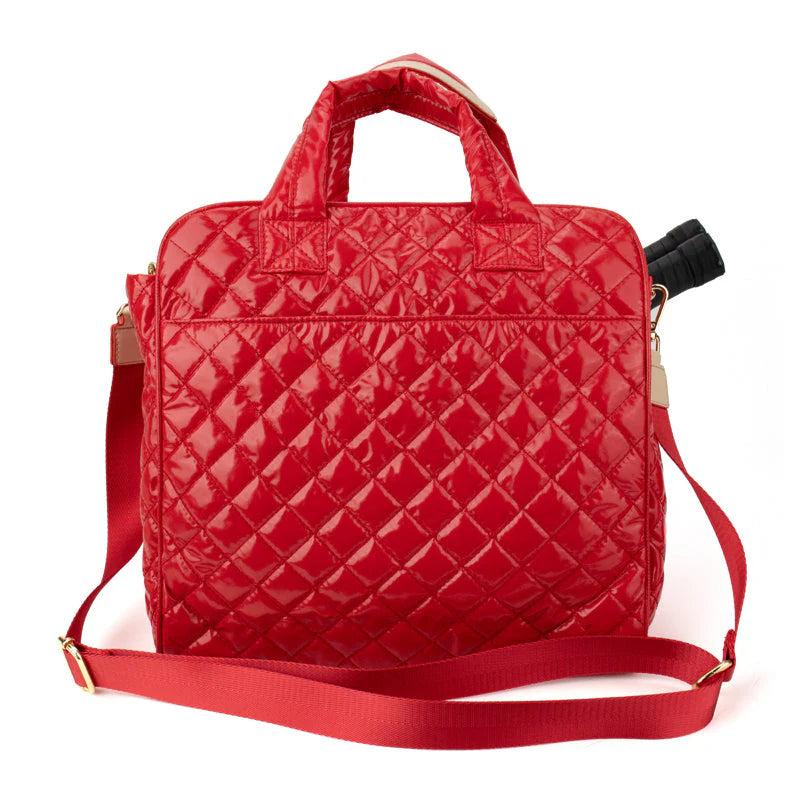 Berry Puffer Pickleball Tote - The Jennifer Collection