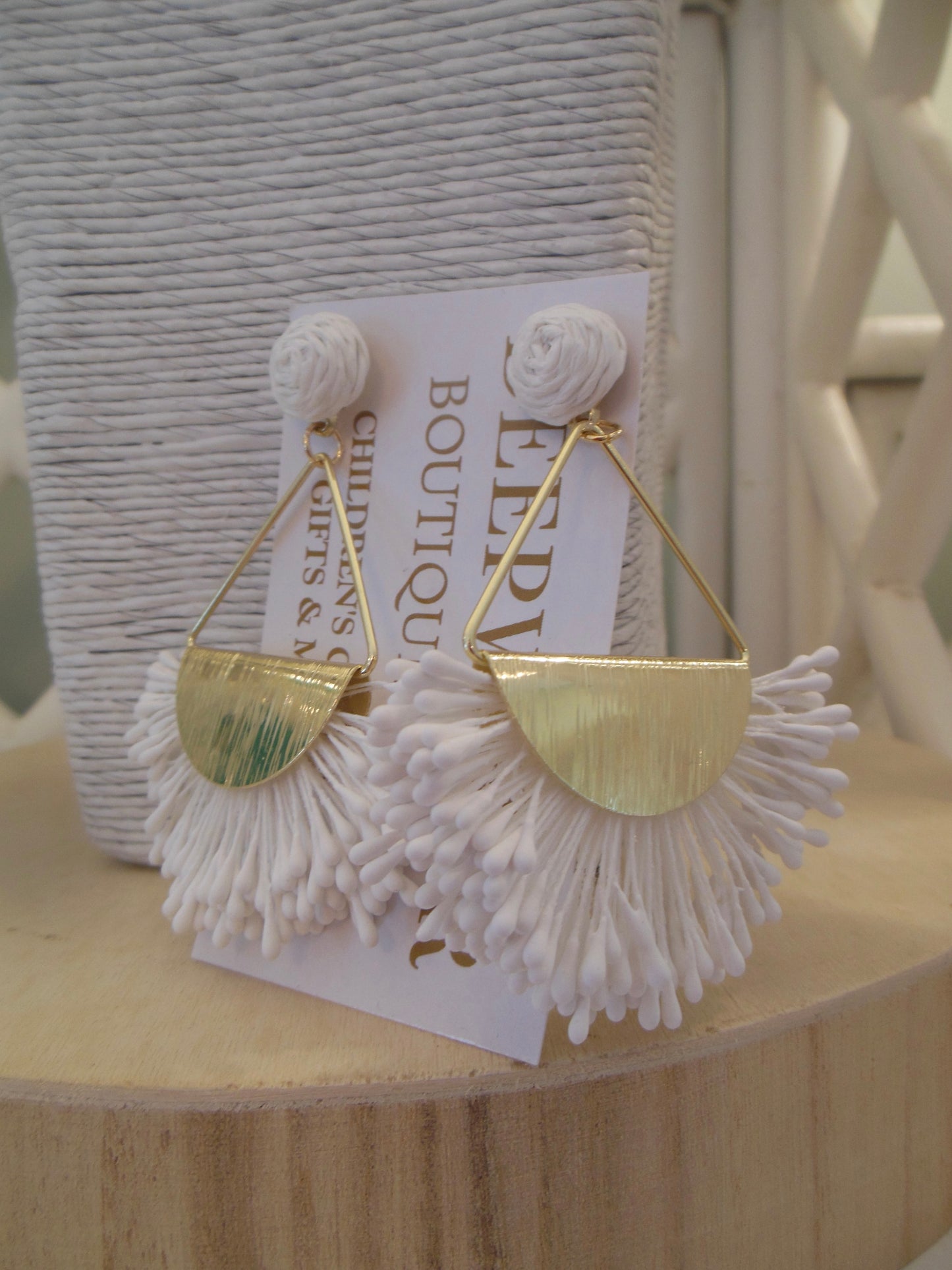 Vibrant Tassel Statement Earrings