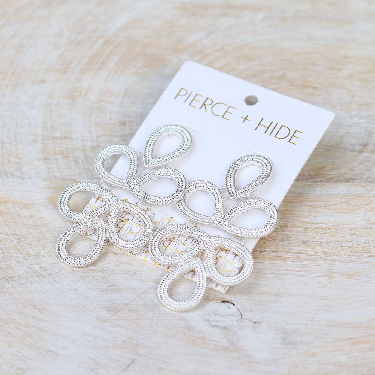 Silver Plaza Earrings