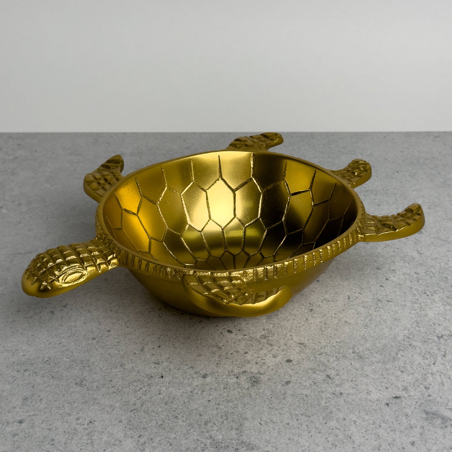 Golden Sea Turtle Bowl