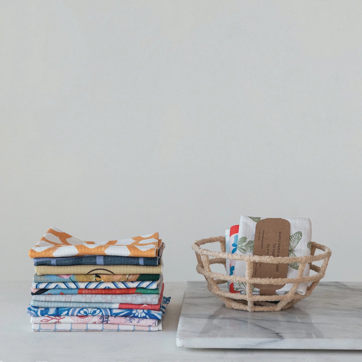 Printed Recycled Microfibre Tea Towels
