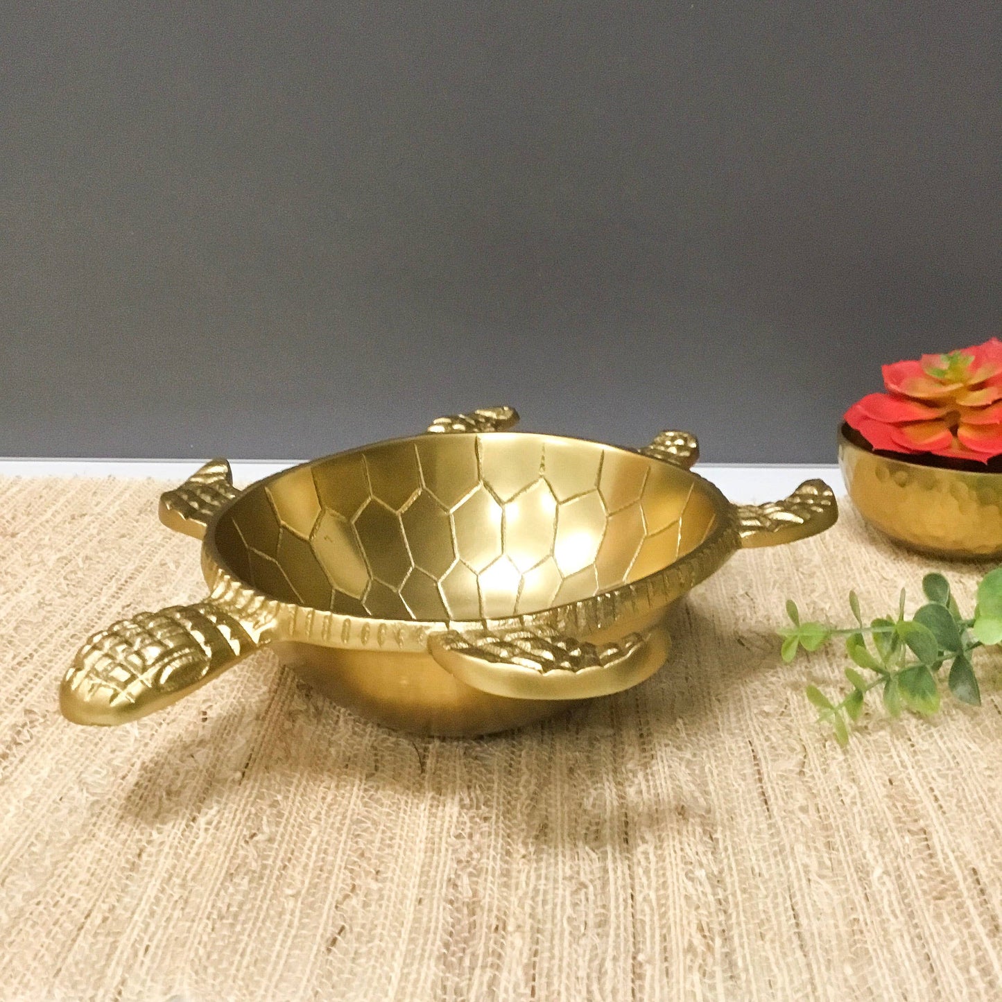 Golden Sea Turtle Bowl