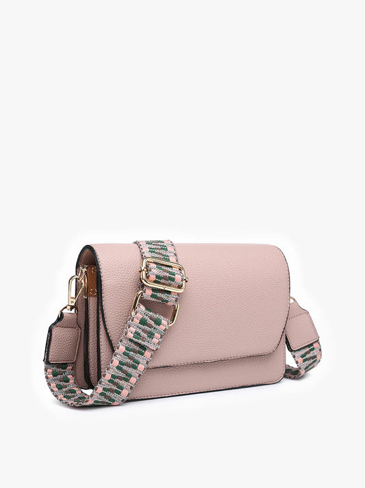 Noah Vegan Guitar Strap Crossbody by Jen & Co.