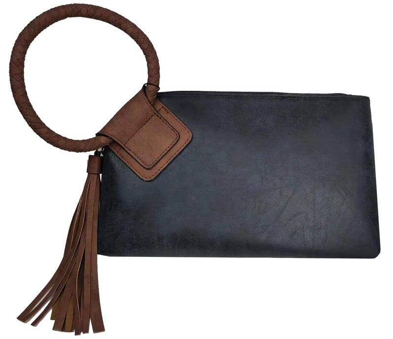 Wristlet Cuff with Tassel - Multiple