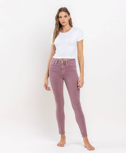 High Rise Skinny Ankle Jeans