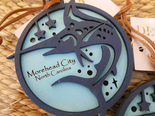 Morehead City Marlin Ornament