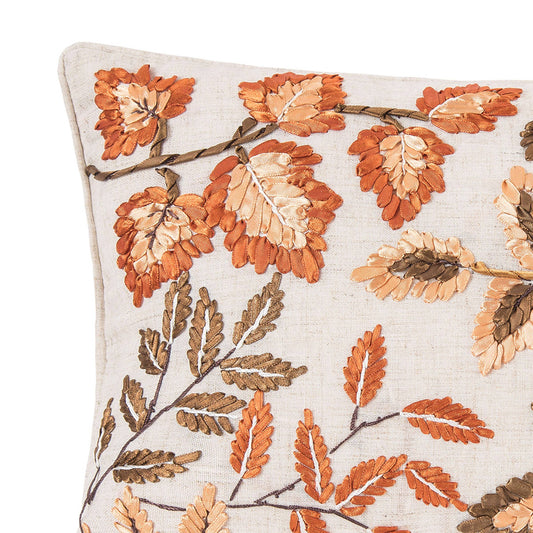 Falling Leaves Throw Pillow