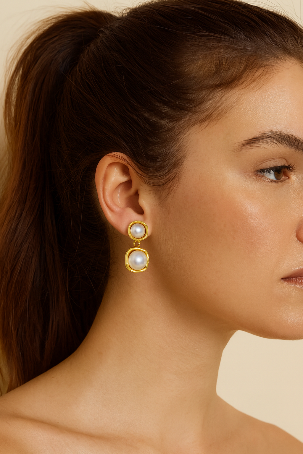 Belief Pearl Drop Earrings