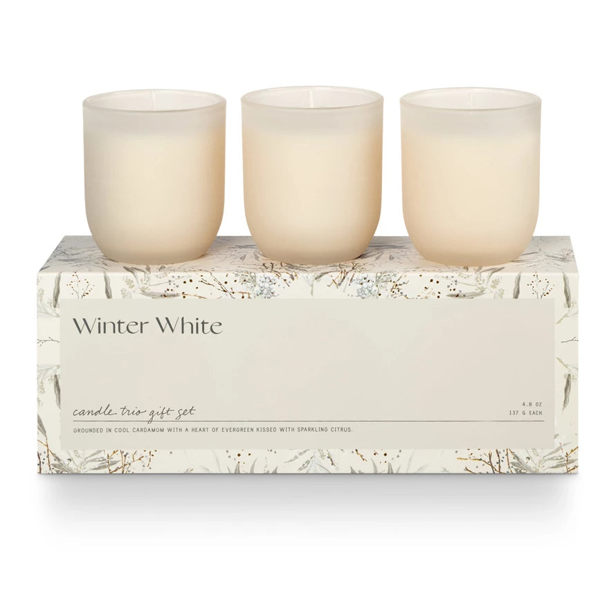 Candle Trio Gift Set  - Winter White