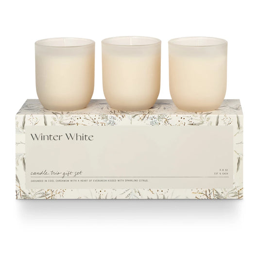 Candle Trio Gift Set  - Winter White