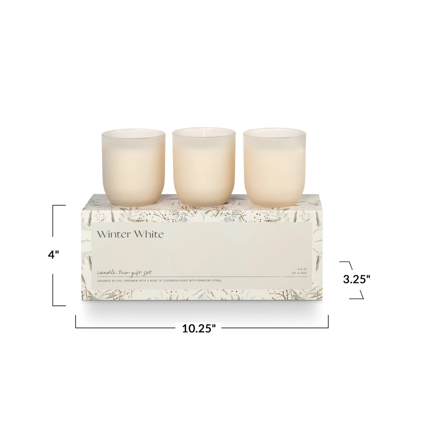 Candle Trio Gift Set  - Winter White