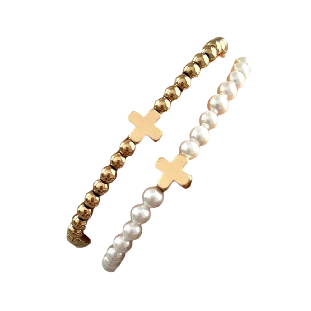 Gracie Cross Bracelet