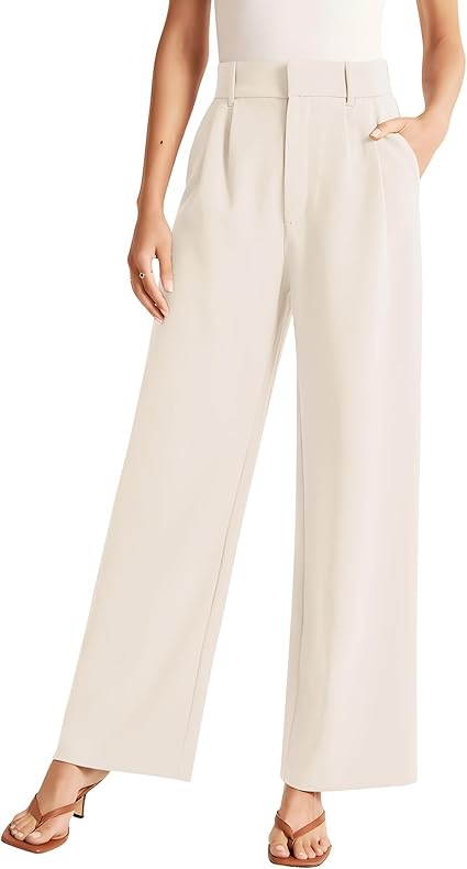 Free Market Woven Beige Pant by Flying Tomato