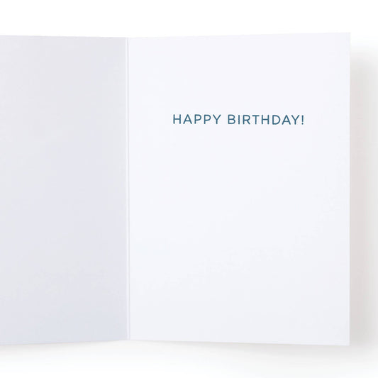 Shark Fin Party Hats Birthday Greeting Card