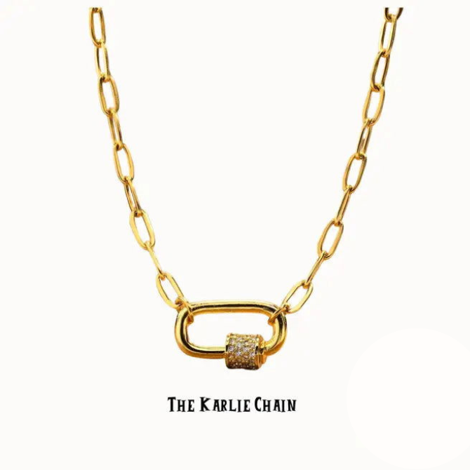 Karlie Lock Necklace