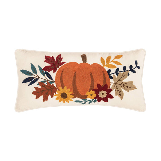 Autumn Pumpkin Throw Pillow