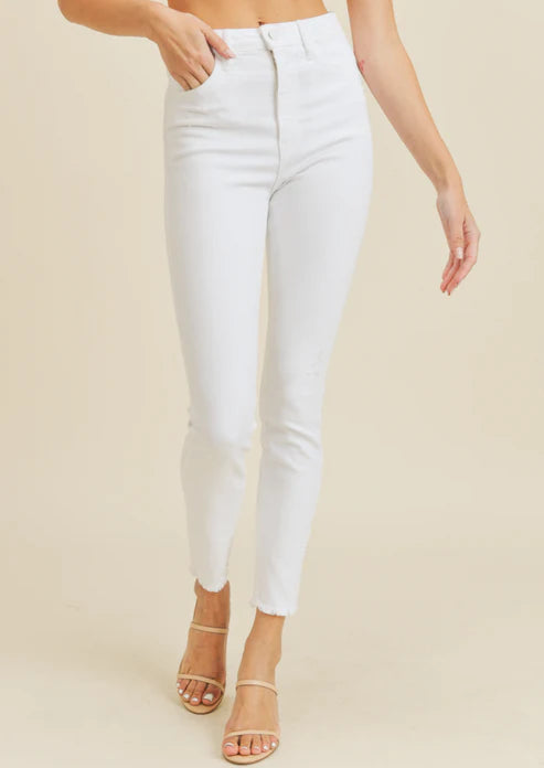 Just Black Denim Jeans - White
