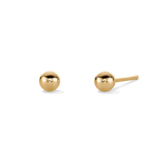 Gold Stud Earrings
