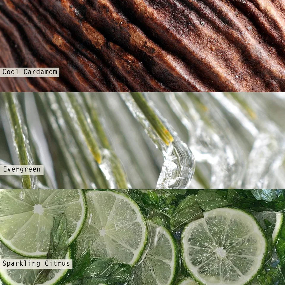 Winter White Small Boxed Crackle Glass Candle