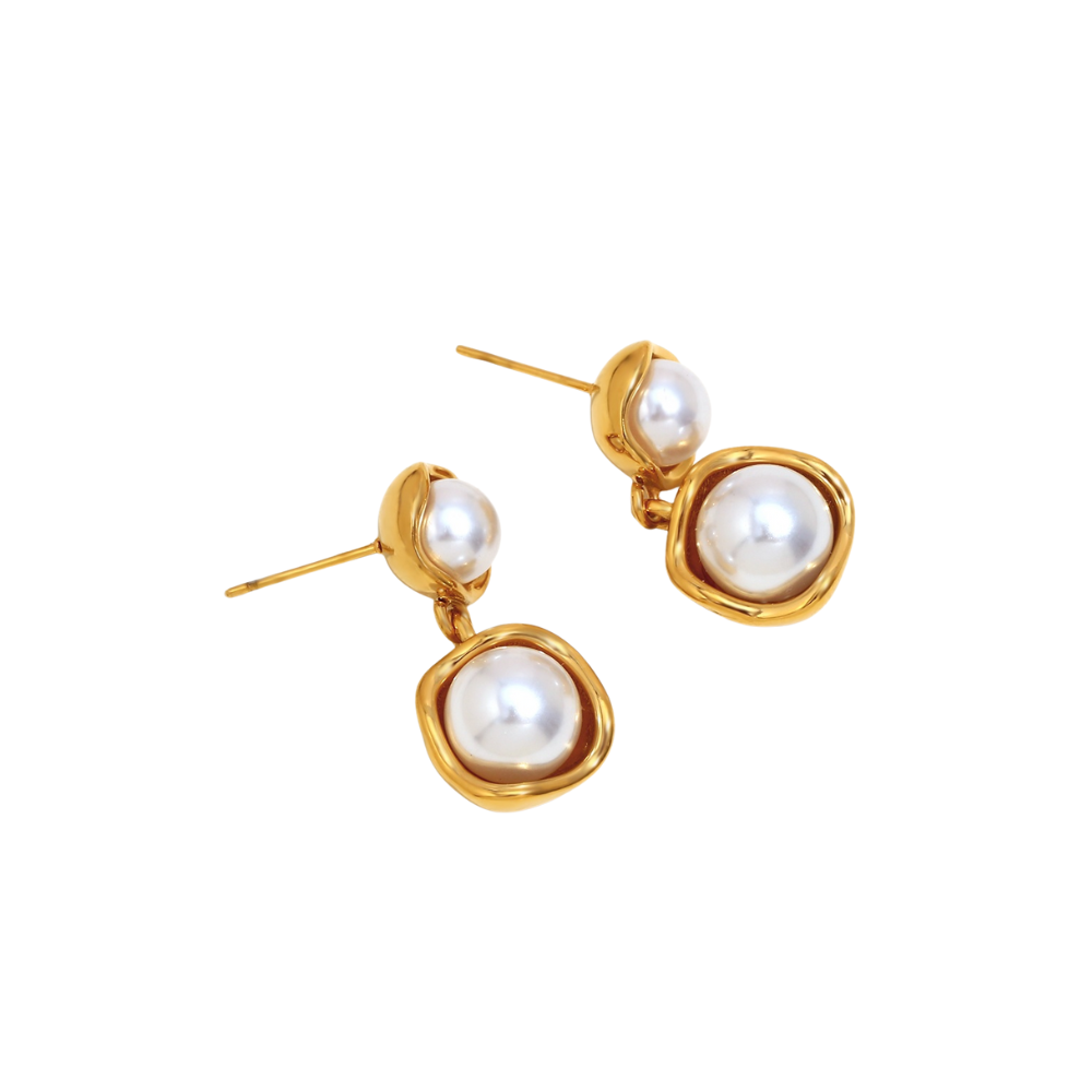 Belief Pearl Drop Earrings