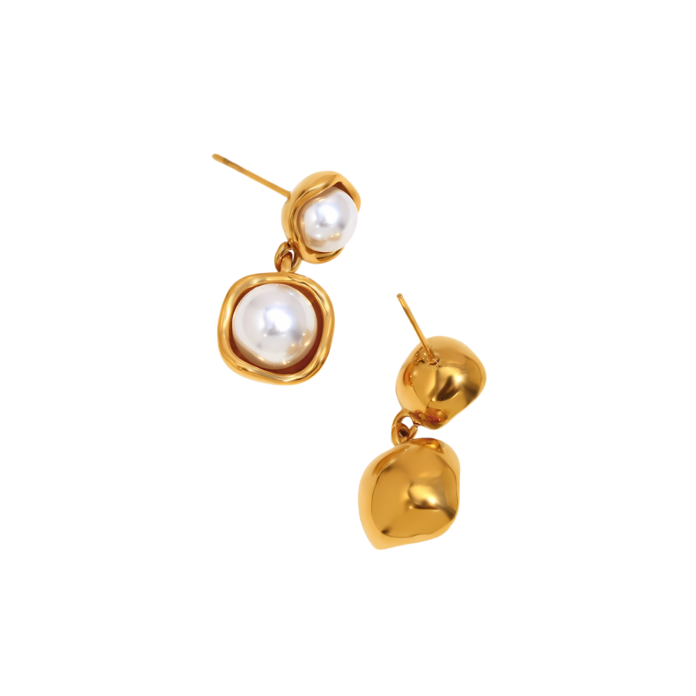 Belief Pearl Drop Earrings
