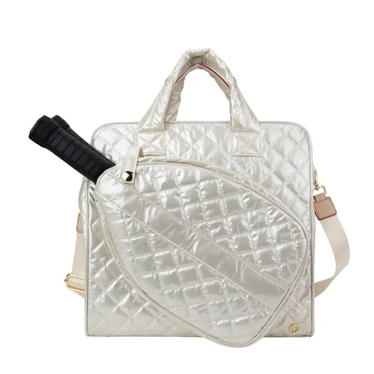 Snow Puffer Pickle Ball Bag - The Jennifer Collection